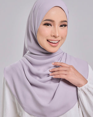 Baesic Premium Chiffon Shawl in Lilac