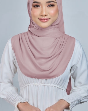 Baesic Premium Chiffon Shawl in Iris