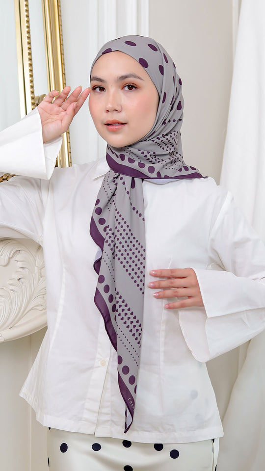 The Polka Code - Intuition | Printed Chiffon Tri-Ezy