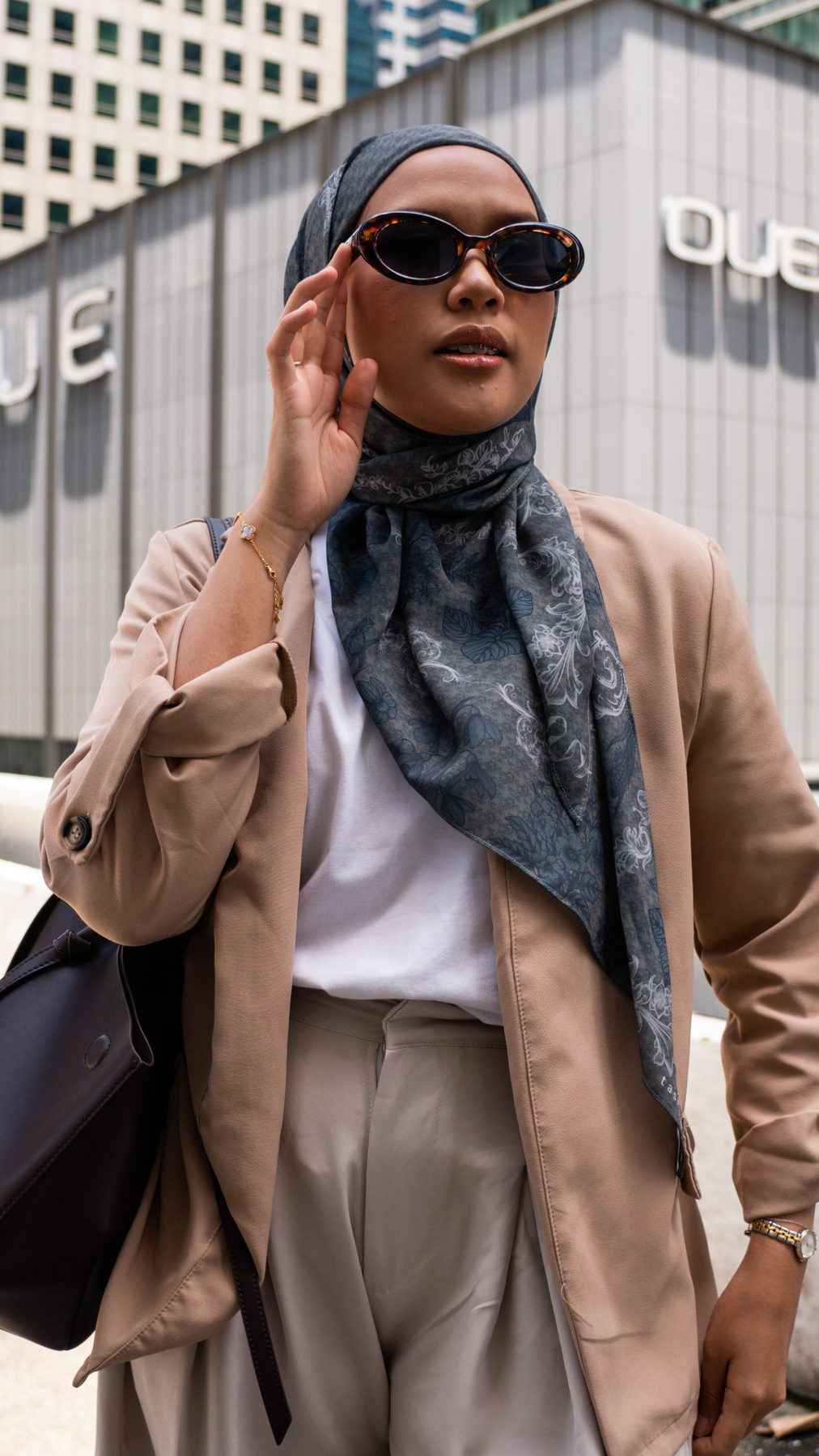 9 to Slay - Sign Off | Printed Chiffon Tri-Ezy