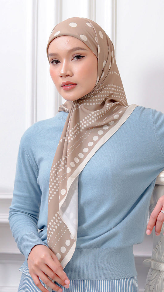 The Polka Code - Telepathy | Printed Chiffon Tri-Ezy