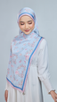 Tea Blossoms - WonderRaya Satin Shawl