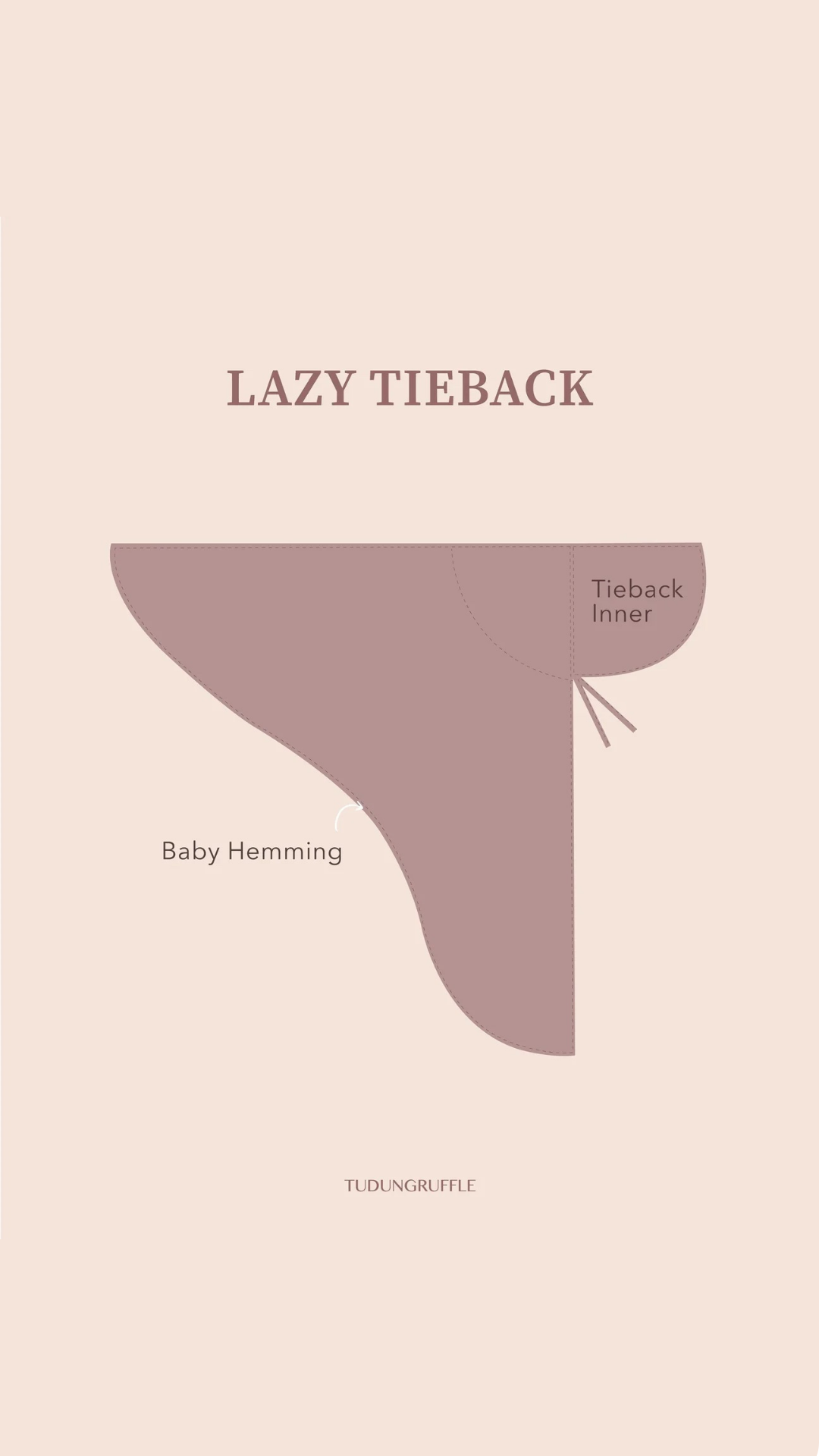 Lazy Tieback Instant Shawl