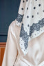 Between The Lace in Ivory | Printed Chiffon Tri-Ezy