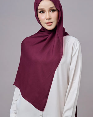 Baesic Modal Shawl in Maroon