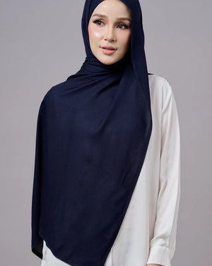 Baesic Modal Shawl in Navy