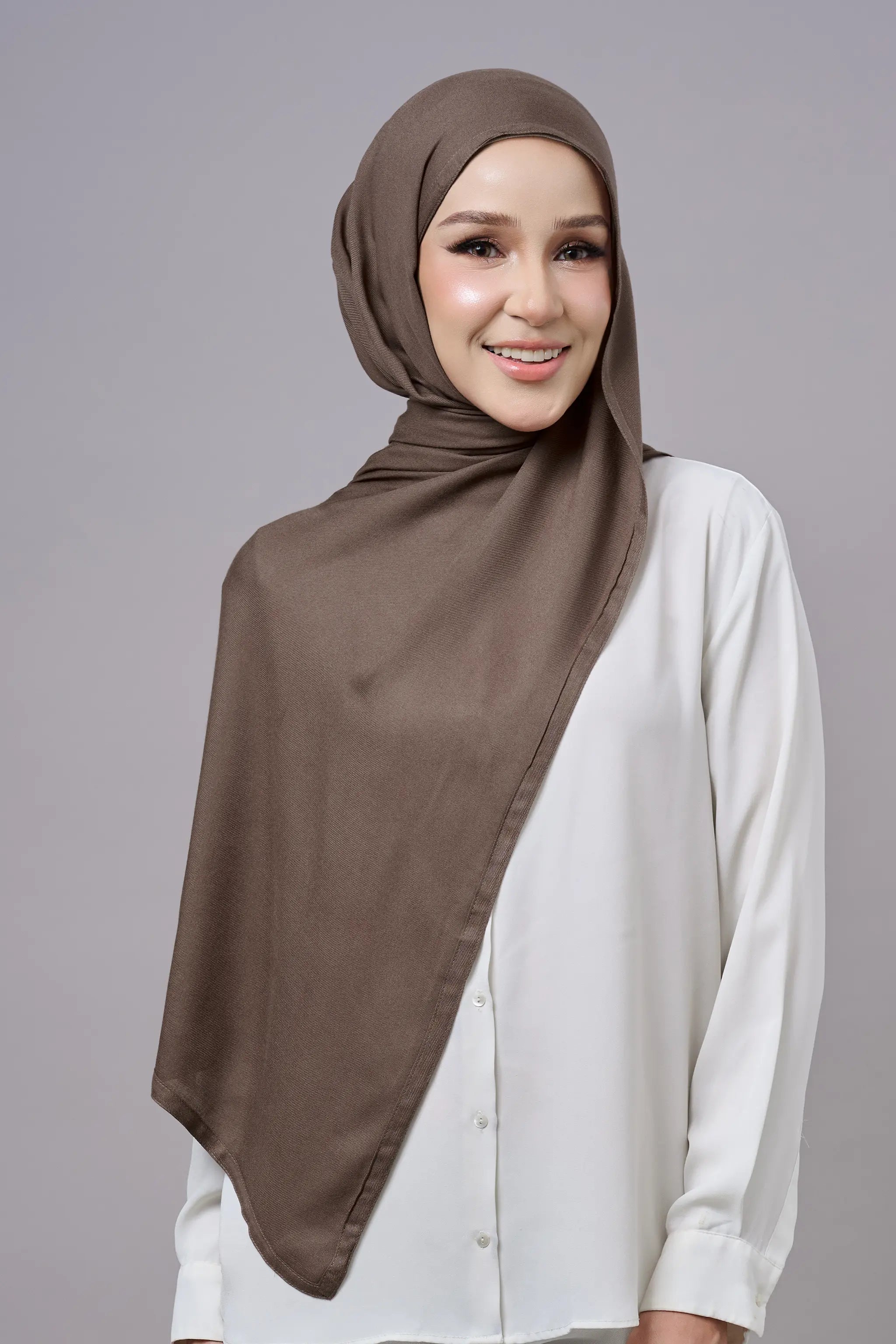 Baesic Modal Shawl in Toasted Brown