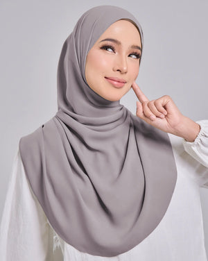 Baesic Premium Chiffon Shawl in Primrose Pink