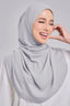 Baesic Premium Chiffon Shawl in Silver