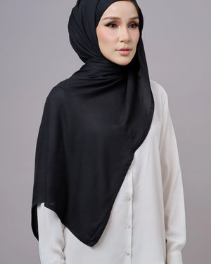 Baesic Modal Shawl in Black