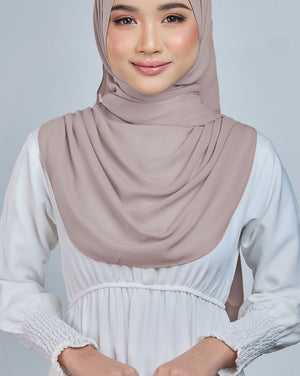 Baesic Premium Chiffon Shawl in Primrose Pink
