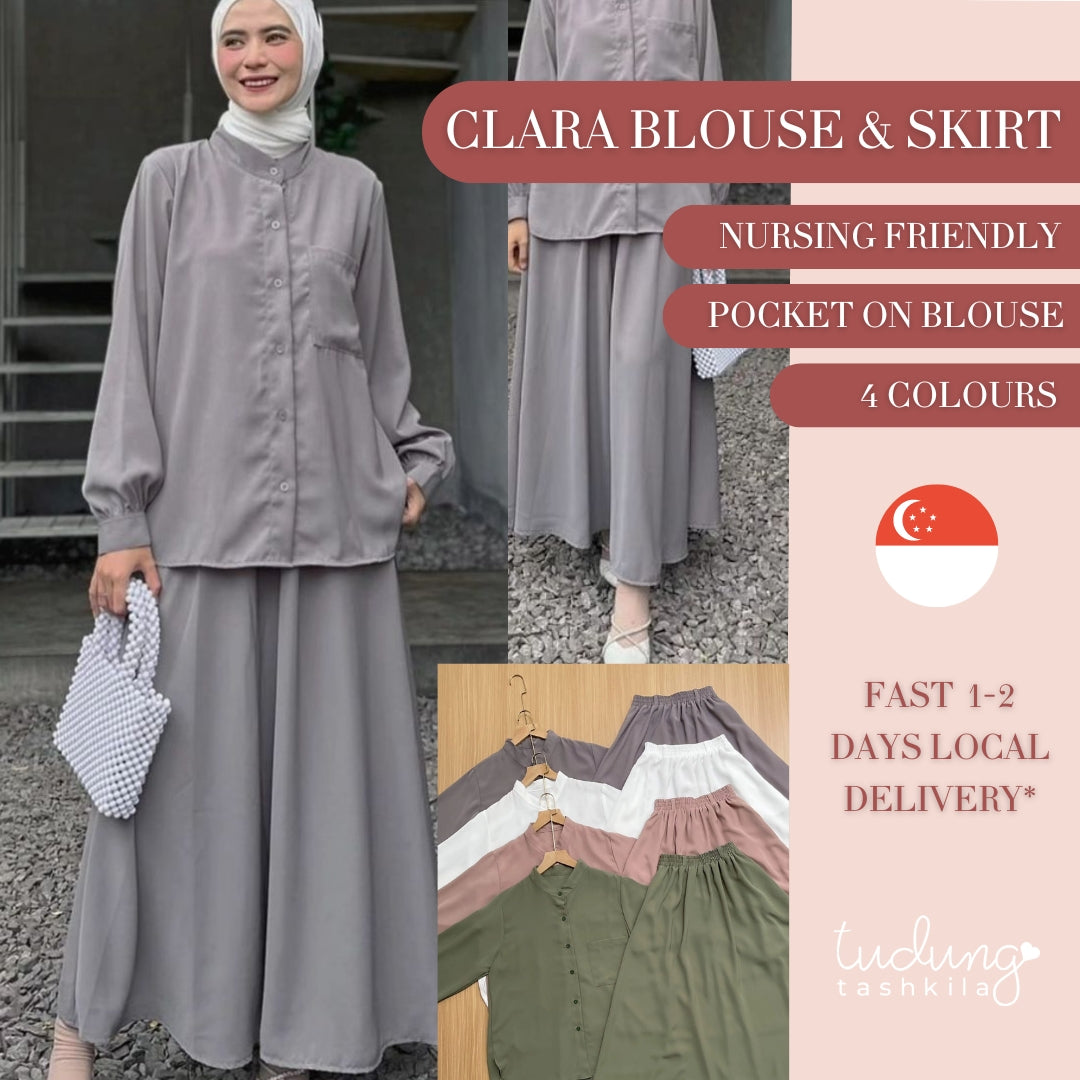 Clara Blouse & Skirt Set