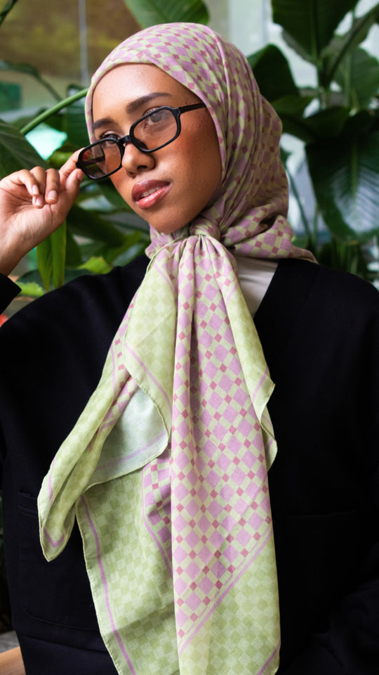 Daily Brew Square Scarf