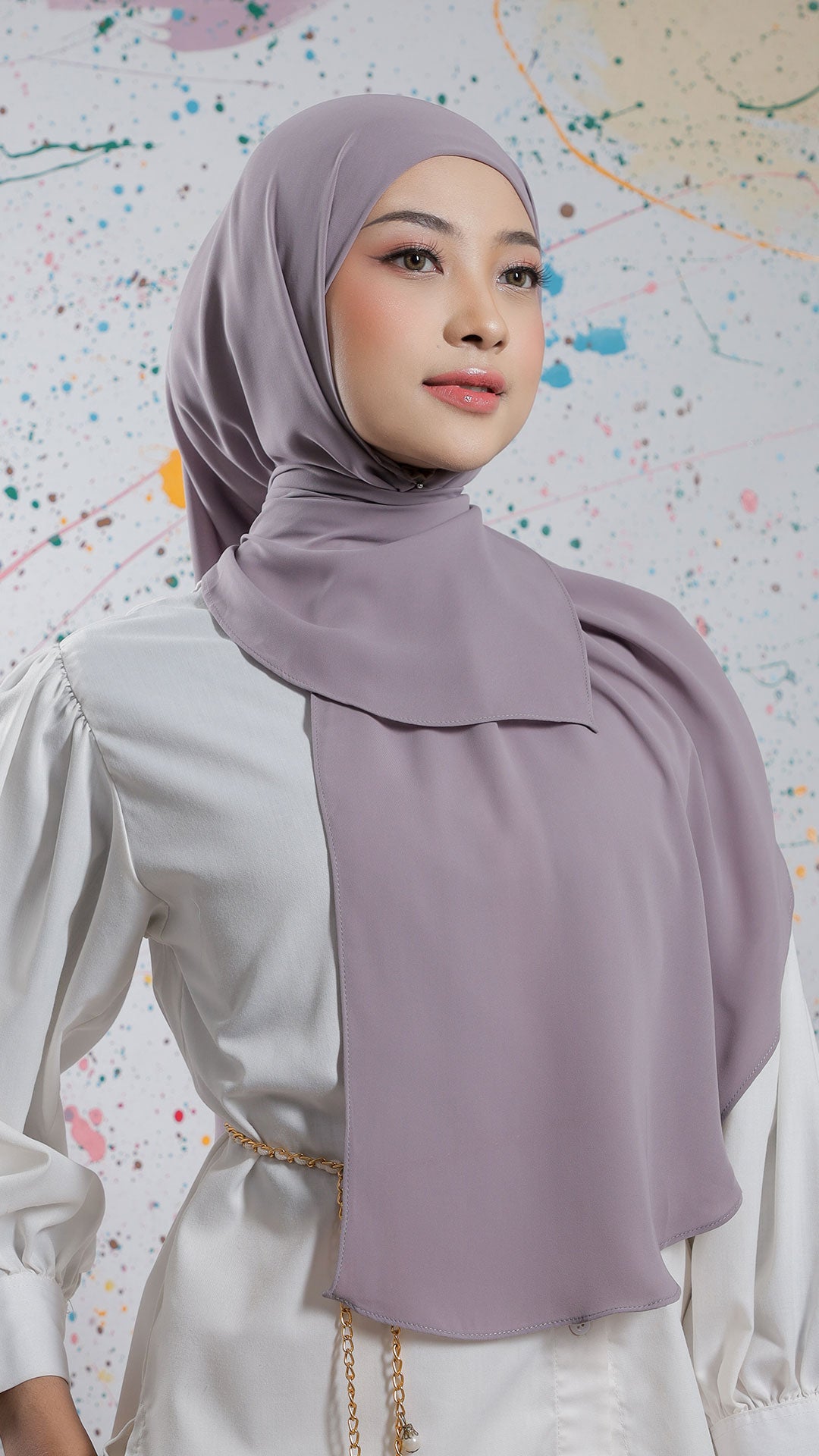 Inara Ezy in Violet Grey