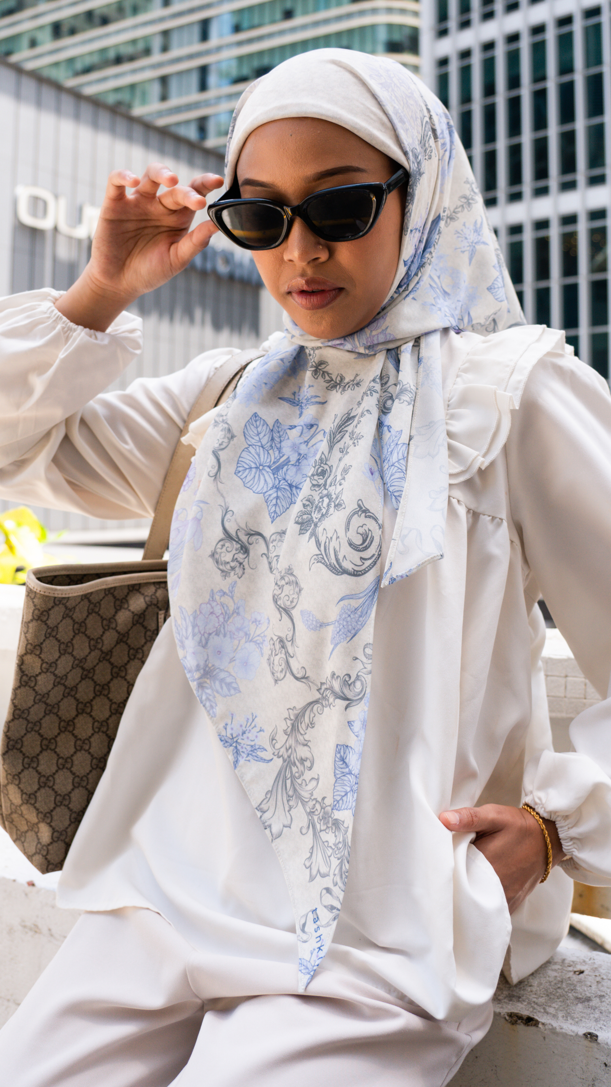 9 to Slay - Midday Update | Printed Chiffon Tri-Ezy