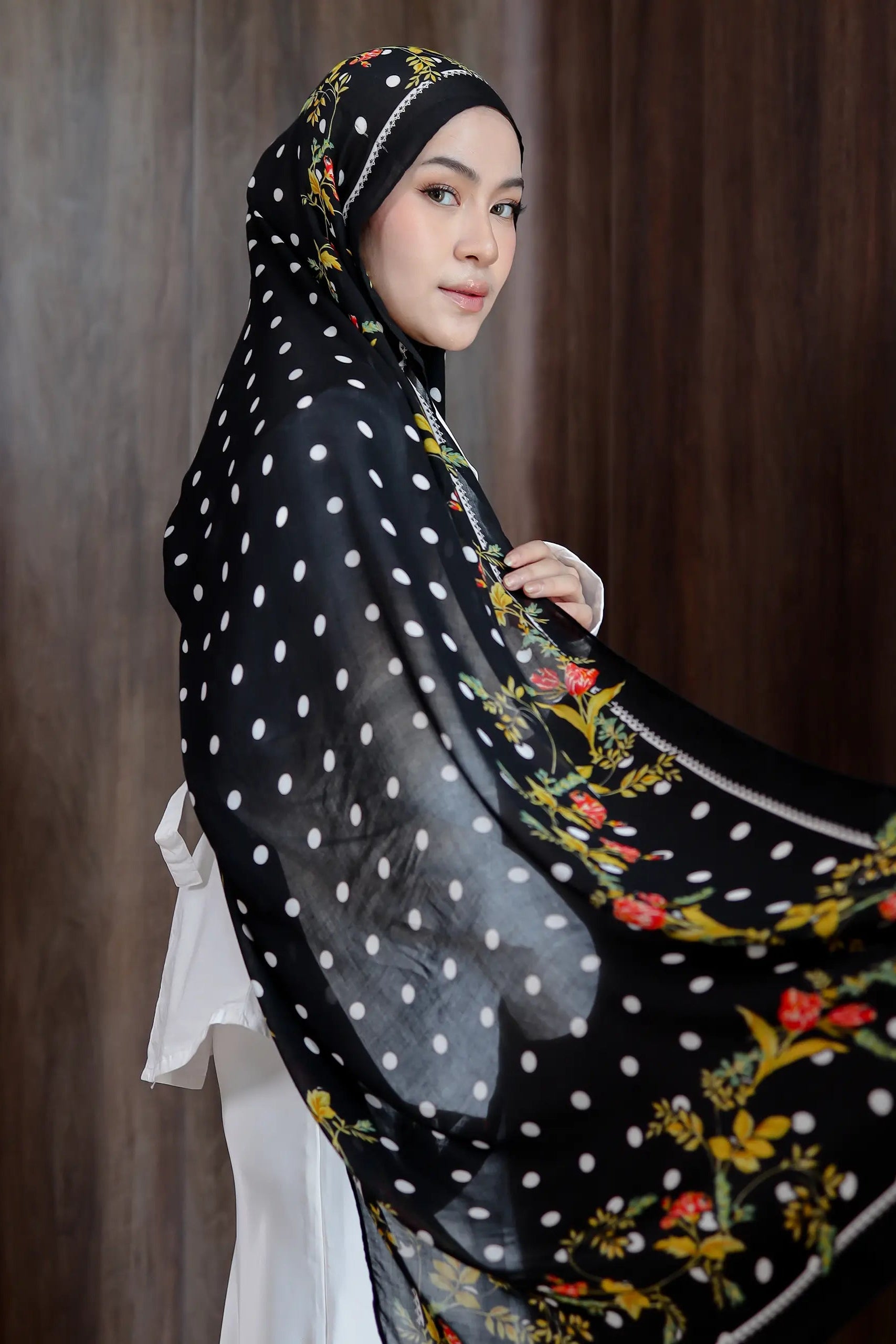 The Polka Code - Obscura | Modal Shawl