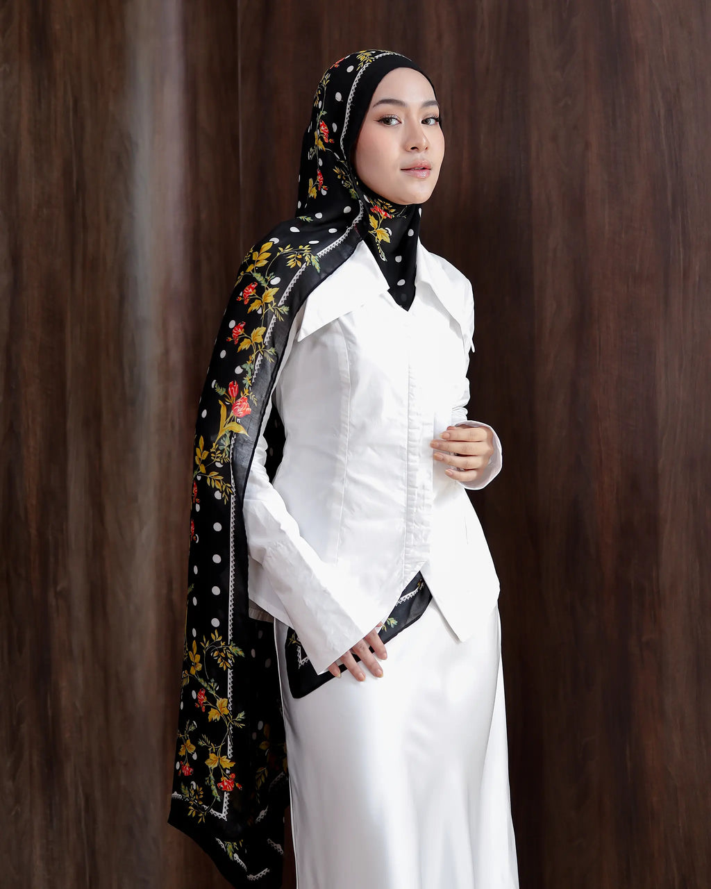The Polka Code - Obscura | Modal Shawl