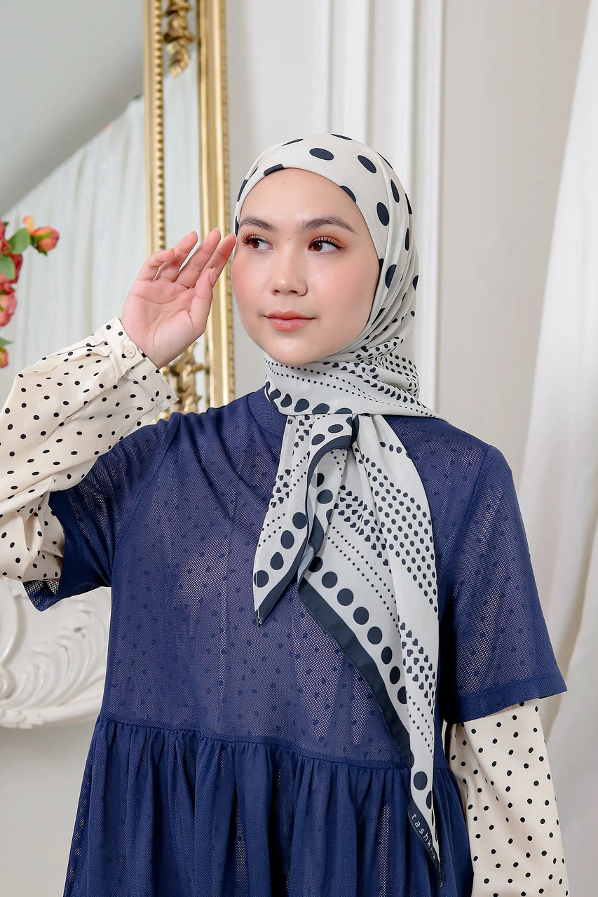 The Polka Code - Sync | Printed Chiffon Tri-Ezy