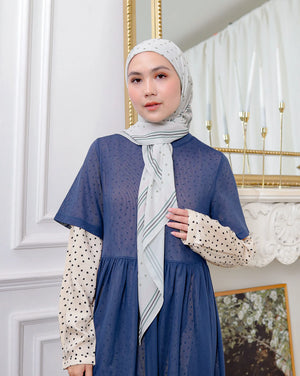 The Polka Code - Whisper | Printed Chiffon Tri-Ezy