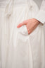 Signature Cotton Poplin Flow Skirt in Off White