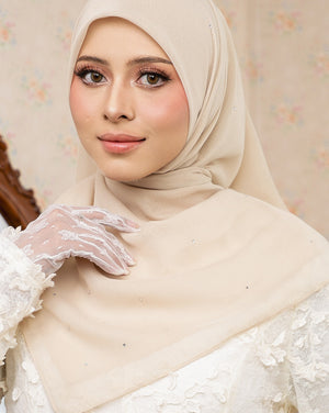 Sofia Bawal Swarovski in Peach Yellow