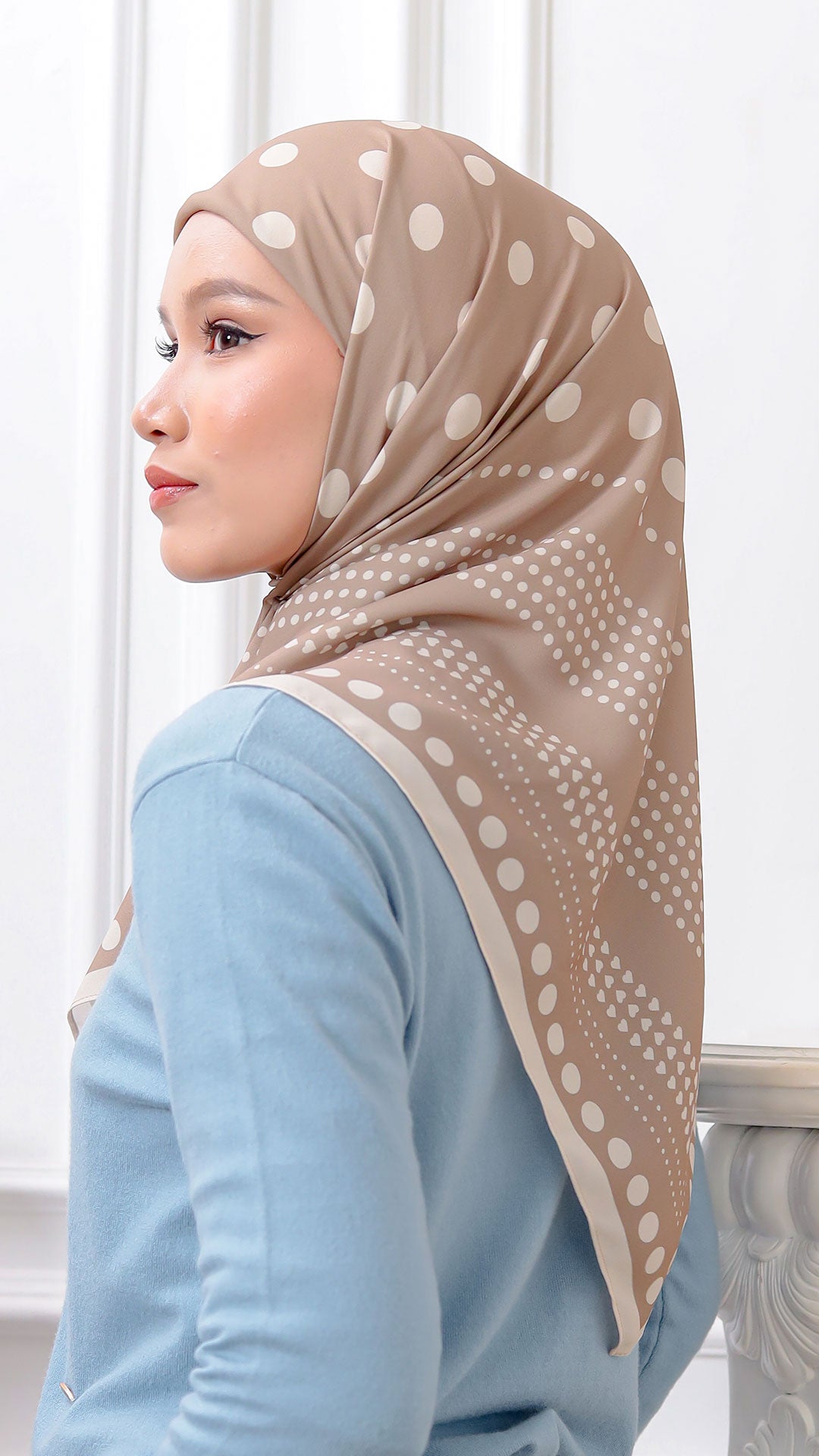 The Polka Code - Telepathy | Printed Chiffon Tri-Ezy